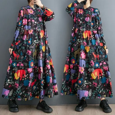 秋 マキシワンピース シャツワンピース ワンピース 長袖 春 きれいめ ロングシャツ 大人可愛い チュニック レディース ブラウス トップス ロングシーズン 着回し カジュアル 大きいサイズ オーバーサイズ 体型カバー 着痩せ 上品 大人 春服 マキシワンピ 大人カジュアル