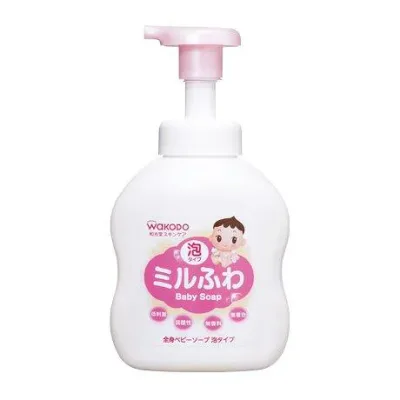 ミルふわ全身ベビーソープ泡 450ml【楽天倉庫直送h】 ベビー スキンケア 化粧品 おふろ バス用品 ベビーソープ
