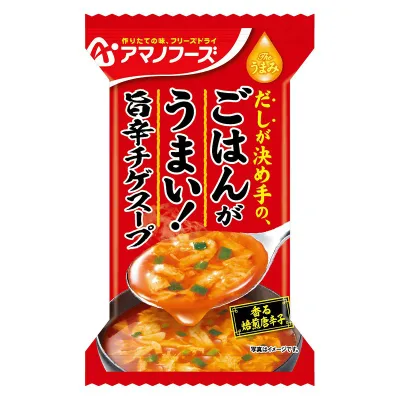 アマノフーズ Theうまみ ごはんがうまい!旨辛チゲスープ 10点入り