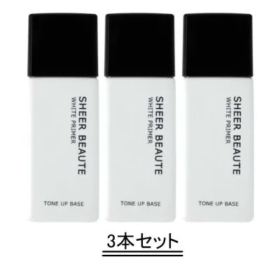 PECHE PEAU ピーチポウ シアーボーテ ホワイトプライマー 30g【3本セット】【送料無料】