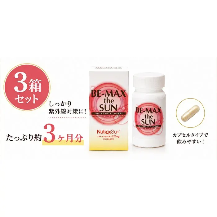BE-MAX BEMAX be max the sun ビーマックス ザサン UV サプリ 【30粒×3箱:合計90粒】【送料無料】