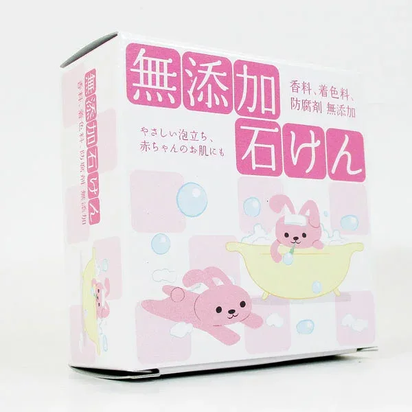 สบู่โคลเวอร์ สบู่ไร้สารเติมแต่ง ไม่มีน้ำหอม สี หรือสารกันบูด 80g HYA-SMUx2 ชุด/ขายส่ง