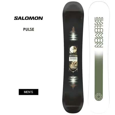 【無料ワックスサービス有】SALOMON サロモン PULSE パルス 25-26 2026 スノーボード 板 メンズ