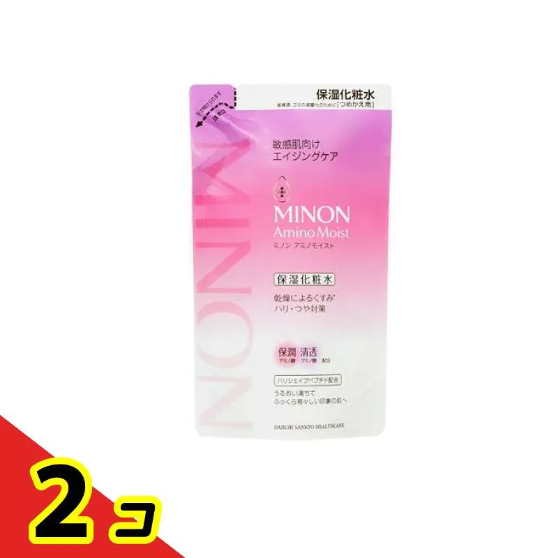 ミノンアミノモイスト エイジングケアローション 詰め替え用 130mL 2個セット