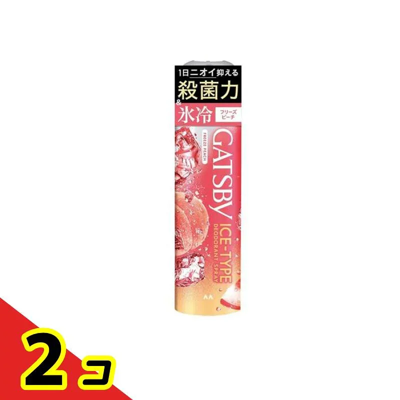 GATSBY ギャツビー アイスデオドラントスプレーフリーズピーチ 135g 2個セット
