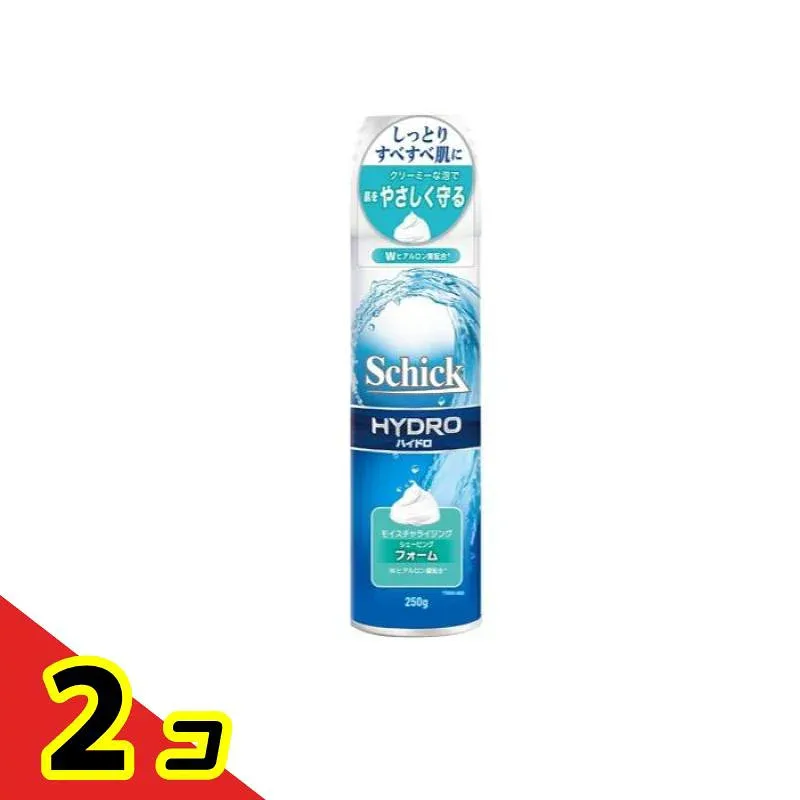 Schick シック ハイドロ 普通肌 シェービングフォーム 250g 2個セット
