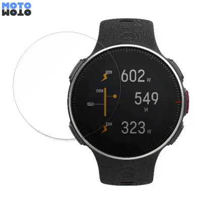 【お買い物マラソンポイント2倍】 保護フィルム POLAR Vantage V Titan HR 向けの ブルーライトカット フィルム 9H高硬度 光沢仕様 日本製