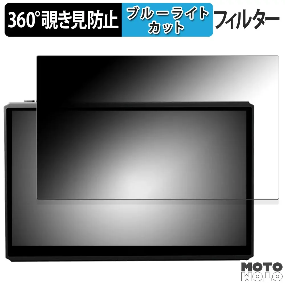 360度 のぞき見防止 フィルム PeakDo mmWave Handheld V3 PK-0704-RX 向けの ブルーライトカット フィルム 日本製