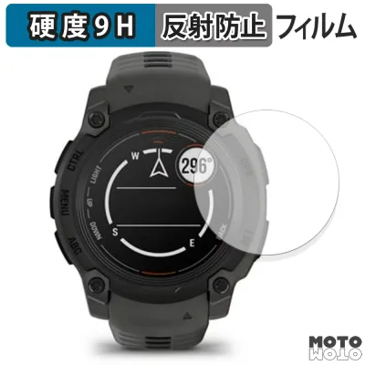 保護フィルム GARMIN Instinct E 40mm 向けの フィルム 9H高硬度 アンチグレア 日本製