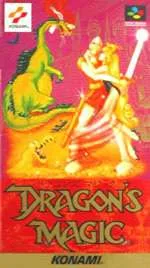 SFC スーパーファミコンソフト コナミ ドラゴンズ マジック アクション スーファミ カセット 動作確認済み 本体のみ 【中古】【箱説なし】【代引き不可】
