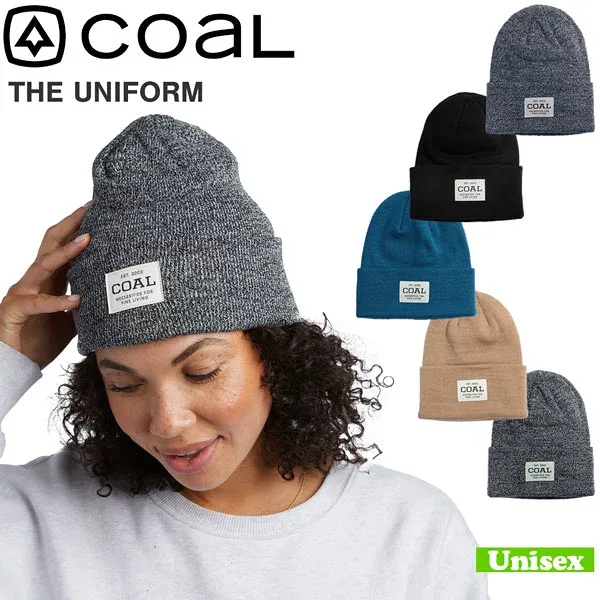 スノーボード 帽子 COAL コール THE UNIFORM ユニフォーム ニットキャップ ビーニー ニット帽 メール便配送