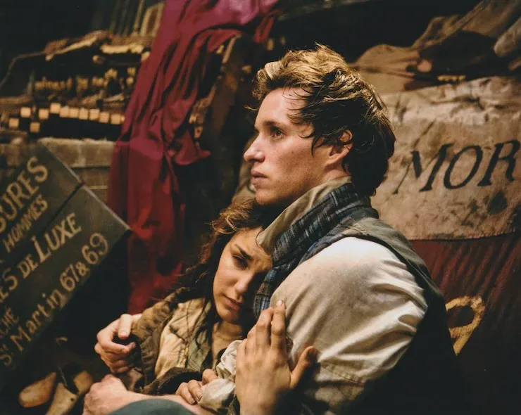 レミゼラブル Les Misérables エディレッドメイン Eddie Redmayne 映画 写真 輸入品 8x10インチサイズ 約20.3x25.4cm.
