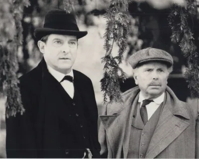 シャーロックホームズの冒険 ジェレミーブレット Jeremy Brett 映画 写真 ポスター 輸入品 8x10インチサイズ 約20.3x25.4cm.