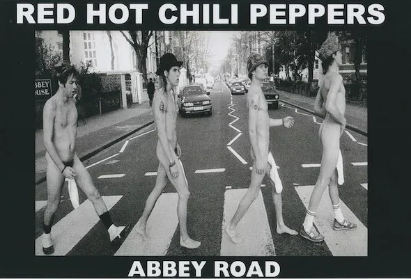 (ほぼA4サイズ) ミニポスター写真 バンド、レッドホットチリペッパーズ Red Hot Chili Peppers 映画 写真 輸入品 8x12インチサイズ 約20.3x30.5cm..