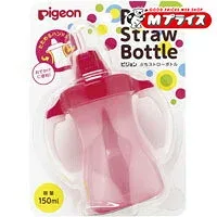 【ピジョン】ぷちストローボトル ミルキーストロベリー ※お取り寄せ商品