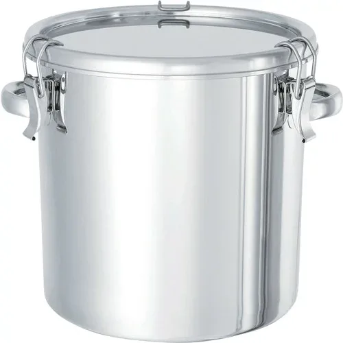 MONOVATE ステンレスタンク テーパー付キャッチクリップ式密閉タンク(フタ付)15L TP-CTH-27