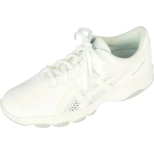 ASICS NURSEWALKER201 ホワイト×ライトグレー 22.5cm FMN201.0113-22.5