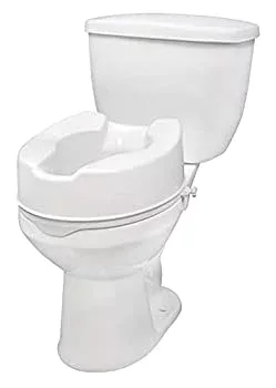【中古】【輸入品・未使用】Drive Medical Raised Toilet Seat with Lock%カンマ% Standard Seat%カンマ% 6 by Drive Medical