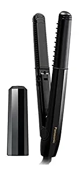 【中古-非常に良い】 Panasonic パナソニック ヘアアイロン メンズ コンパクトサイズ アレンジ・ストレート 2Wayタイプ 黒 EH-HV15-K