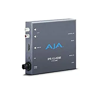 【中古-非常に良い】 AJA IPR-1G-HDMI JPEG 2000 IPビデオとオーディオからHDMIへのコンバーター