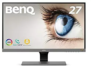 【中古-非常に良い】BenQ モニター ディスプレイ EW277HDR HDR対応/27インチ/VA/4ms/D-Sub,HDMI/スピーカー搭載