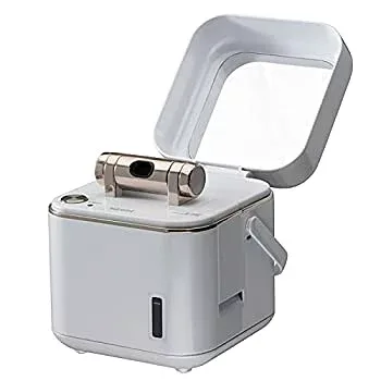 【中古-非常に良い】ツインバード フェイススチーマー ワイド イオン コンパクト SH-2787PW パールホワイト