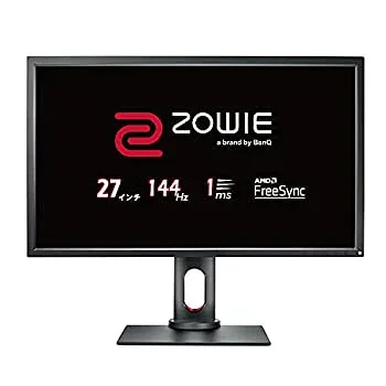 【中古-非常に良い】BenQ ZOWIE ゲーミングモニターXL2731(FullHD/27型/144Hz/1ms/らくらく高さ調整/Black eQualizer/Color Vibrance)