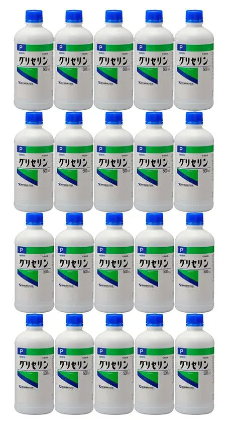 ◆エントリーで全品P5倍【20本で送料無料※対象地域は除く】グリセリンP「ケンエー」500ml×20本【1ケース】【4987286417639】【健栄製薬/リニューアル】医薬部外品から化粧品用にリニューアルしました!2021年12月01日発売。【smtb-TD】【RCP】