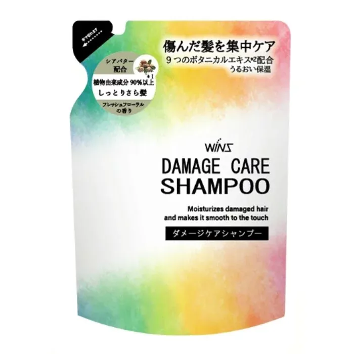 NIHON DETERGENT 日本合成洗剤 ウインズ ダメージケアシャンプー つめかえ用 340g