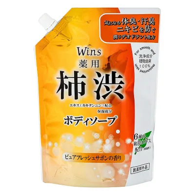 NIHON DETERGENT 日本合成洗剤 ウインズ 薬用柿渋ボディソープ 大容量 詰替 700g