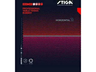 STIGA/スティガ 粒高ラバー HORIZONTAL 55 OX(ホリゾンタル 55 OX) RED スポンジ無し