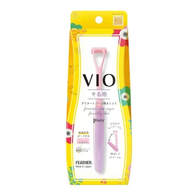 FEATHER フェザー安全剃刀 ピアニィ VIO デリケートゾーン そる用 PI-VIOSH