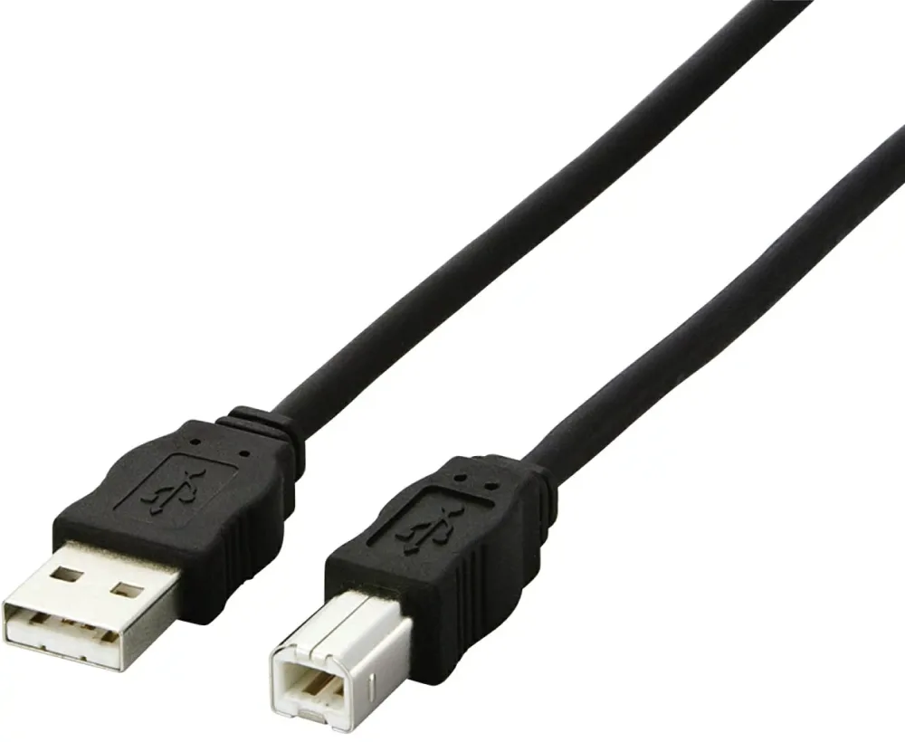 ELECOM エレコム EU RoHS準拠 USB2.0ケーブル ABタイプ/3.0m ブラック USB2-ECO30