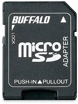 BUFFALO バッファロー microSDカード→SDカード変換アダプター BSCRMSDA