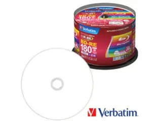 Verbatim Recording BD-RE 25GB 1-2x speed 50 sheets spindle VBE130NP50SV1