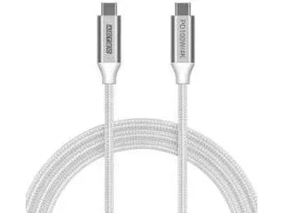 ADTEC アドテック USB3.2 Gen2 Type-CtoCケーブル 100W対応 4K出力 100cm ホワイト APC-V1010CC-4KU3G2-W