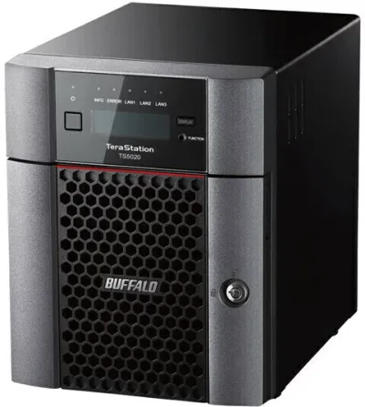 BUFFALO バッファロー キャンセル不可商品 ネットワーク対応ハードディスク NAS TeraStation 4ドライブ 48TB TS5420DN4804 単品購入のみ可(同一商品であれば複数購入可) クレジットカード決済 代金引換決済のみ