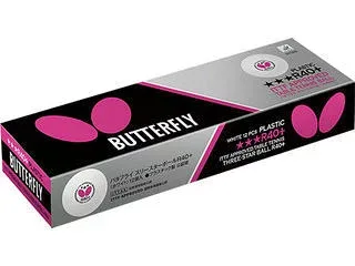 バタフライ Butterfly バタフライ 3スターボールR40+ 1ダース入(12個) ホワイト 95830