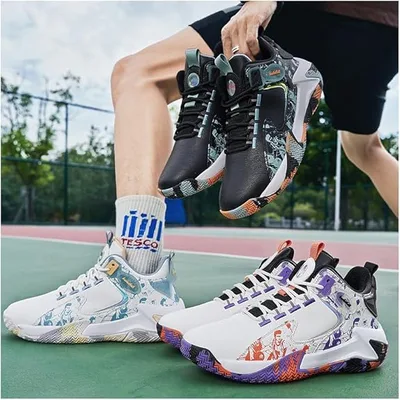 バスケットシューズ メンズ レディース バッシュ ジュニア ハイカット スニーカー 厚底 ウォーキングシューズ 幅広 通気性 履きやすい 疲れにくい おしゃれ カジュアル 運動靴 日常着用
