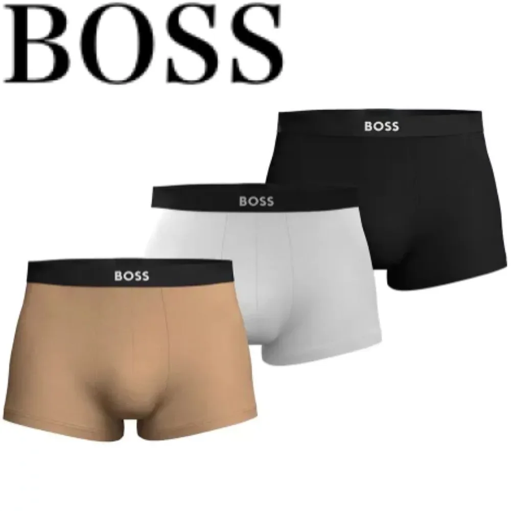 【お得な3枚セット】HUGO BOSS ヒューゴボス ボクサーパンツ 3枚セット 正規品 おしゃれ プレゼント ギフト 大谷翔平選手 愛用ブランド 高級感 One 10272529 Trunk