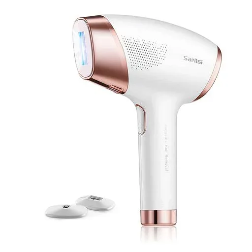 Sarlisi 脱毛器 サファイア冷感脱毛器 IPL 全身脱毛 60万発照射 男女兼用 9段階無痛脱毛 ムダ毛処理 自動/手動照射モード 髭 脇 VIO対応 家庭用 軽量 メンズ レディース 日本語説明書付き プレ…
