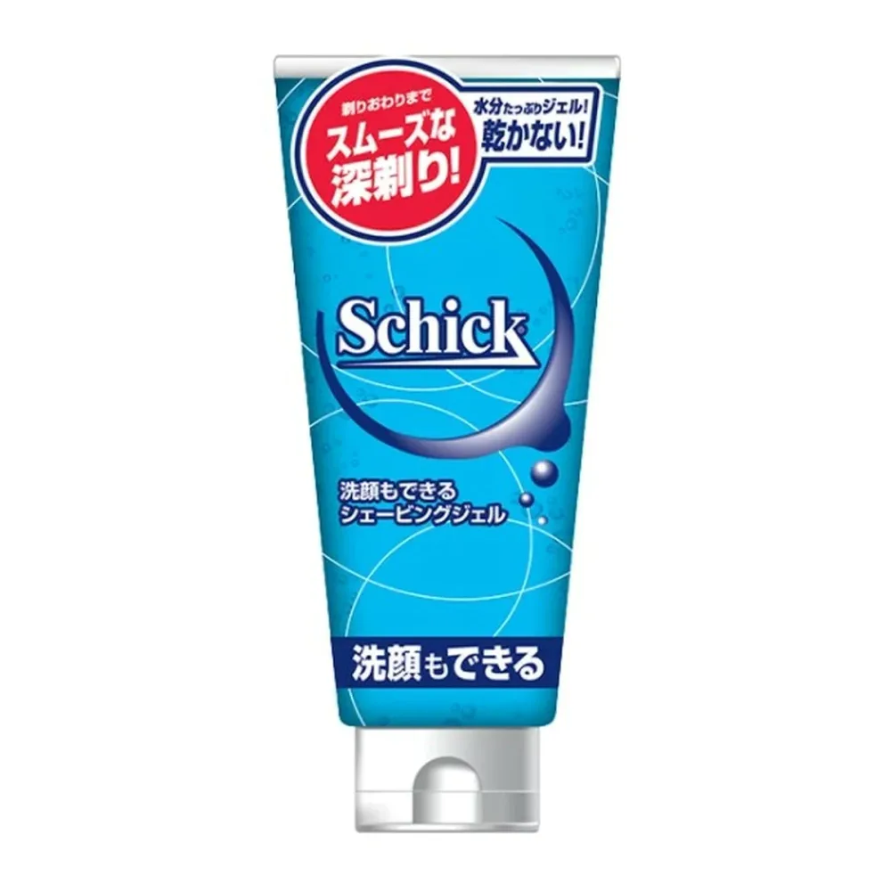 【送料込・まとめ買い×5個セット】シック・ジャパン シック 洗顔もできる シェービングジェル 180g