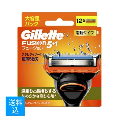 【送料込】 P&G ジレット フュージョン パワー 替刃 12B 12個入 1個