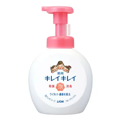 【送料込・まとめ買い×2個セット】キレイキレイ 薬用泡ハンドソープ 本体 大型サイズ フルーツミックスの香り 500ml