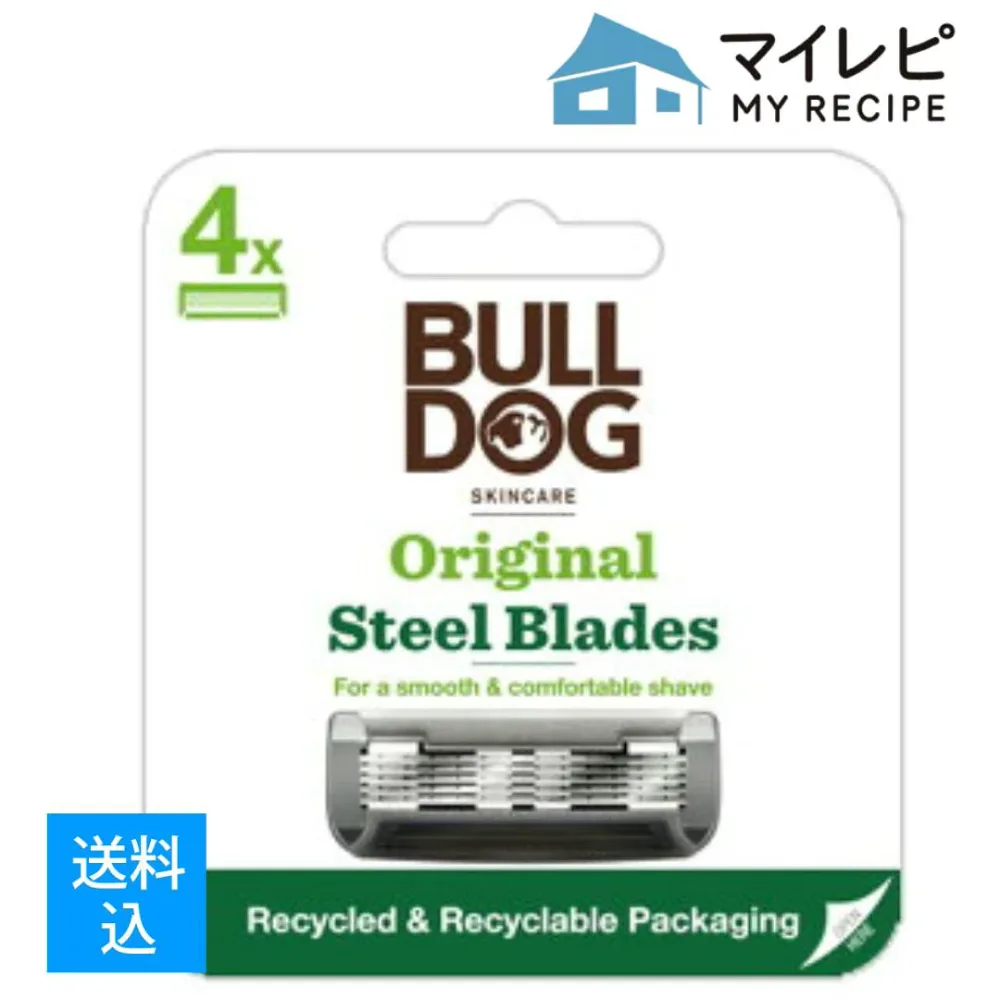 【送料込】 ブルドッグ オリジナル 替刃 4コ入 1個