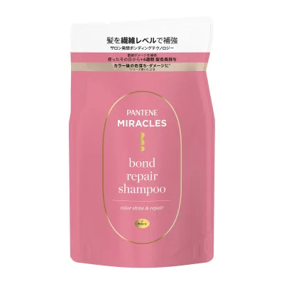 【送料込・まとめ買い×6個セット】P&G パンテーンミラクルズ ボンドリペアシリーズ カラーシャイン&リペア シャンプー つめかえ用 350g