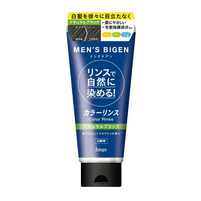 【◆数量限定◆】ホーユー hoyu ビゲン メンズビゲン カラーリンス ナチュラルブラック 160g 白髪用カラーリンス【MY-s01】