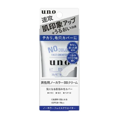 【×6個 配送おまかせ】ファイントゥデイ UNO ウーノ ノーカラー フェイスクリエイターf 30g 男性用 BBクリーム
