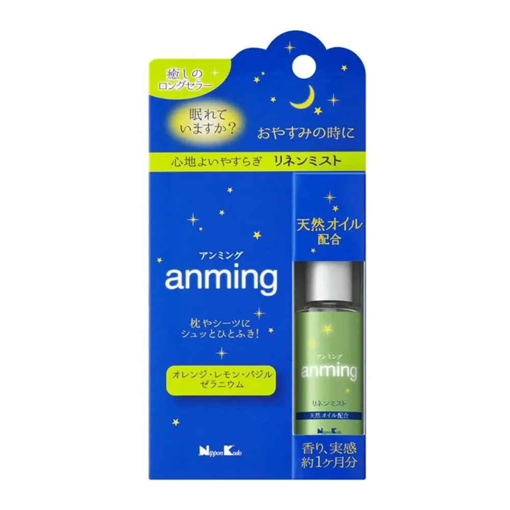 【配送おまかせ】日本香堂 アンミング リネンミスト 15ml 1個