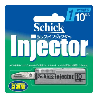 【配送おまかせ】シック schick インジェクター 替刃10枚入 1個
